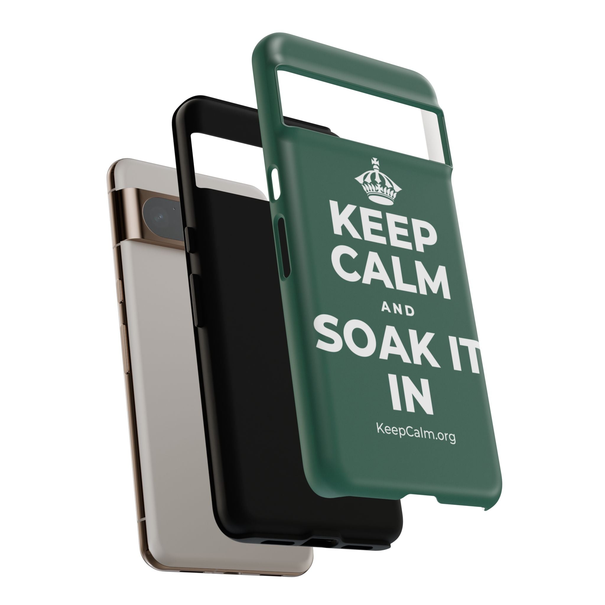 KEEP CALM AND SOAK IT IN Phone Case