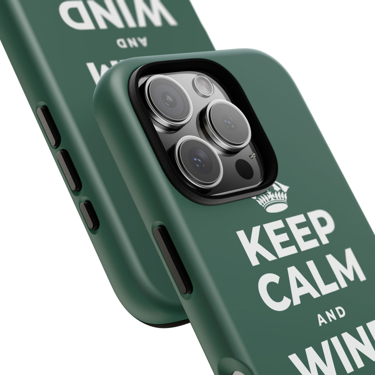 KEEP CALM AND WIND DOWN GENTLY Phone Case