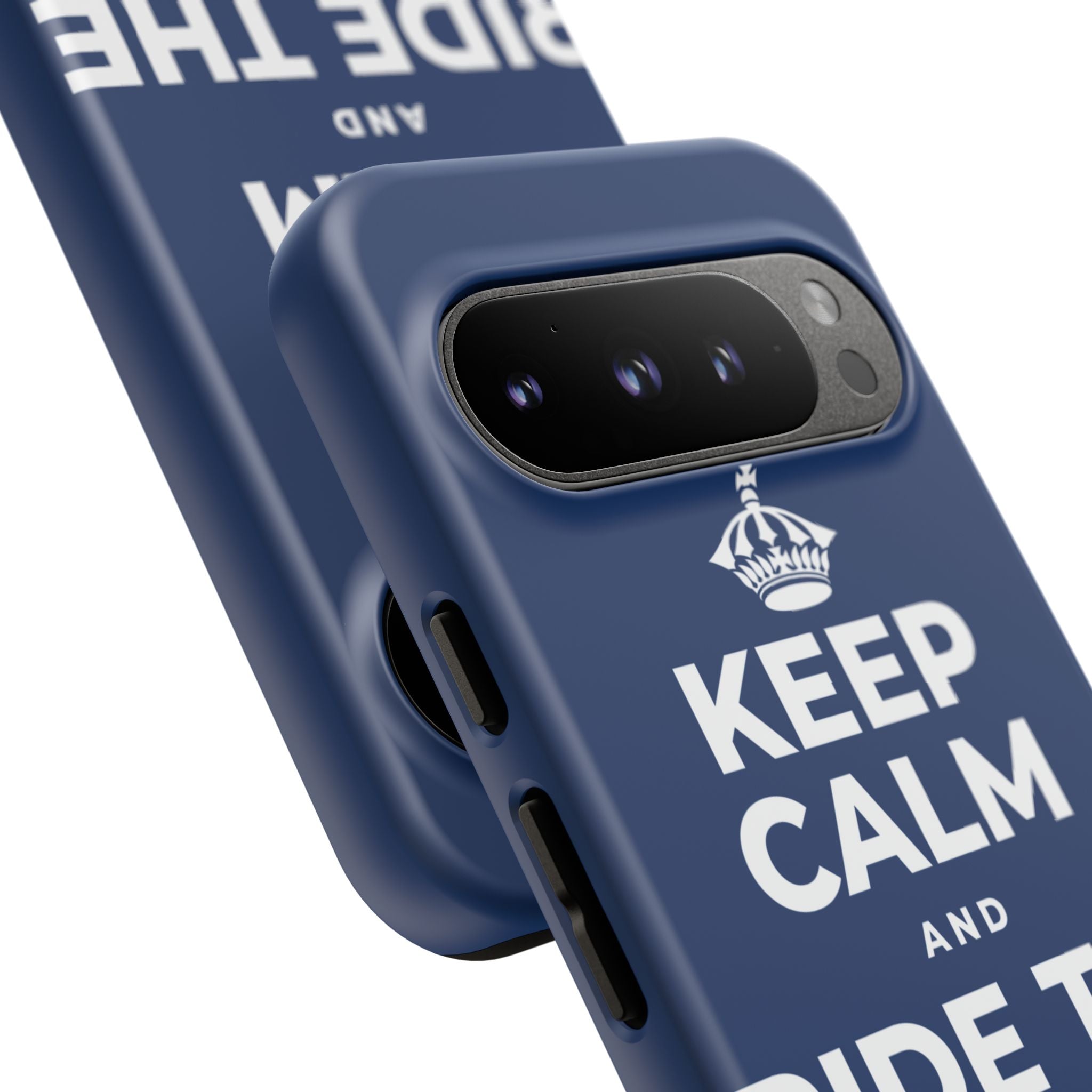 KEEP CALM AND RIDE THE GOOD WAVE Phone Case