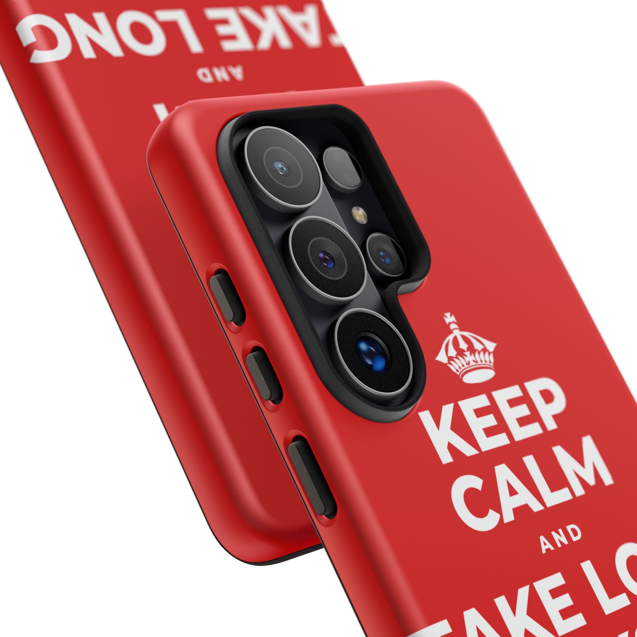 KEEP CALM AND TAKE LONG WALKS ON THE BEACH Phone Case