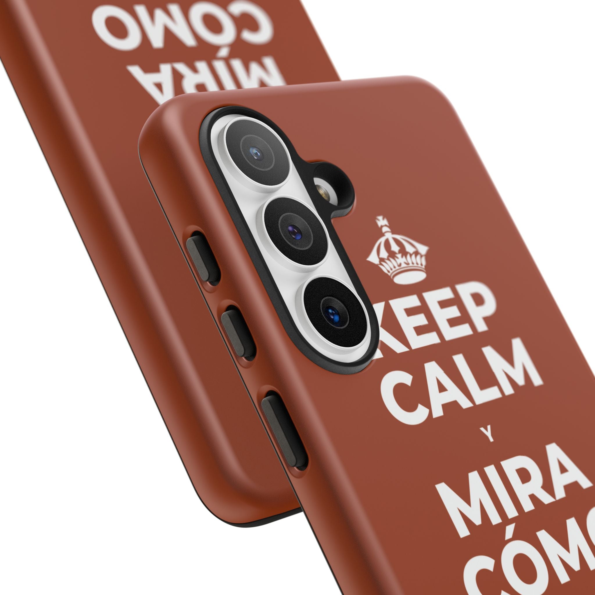KEEP CALM Y MIRA CÓMO CAMBIAN LAS HOJAS Phone Case