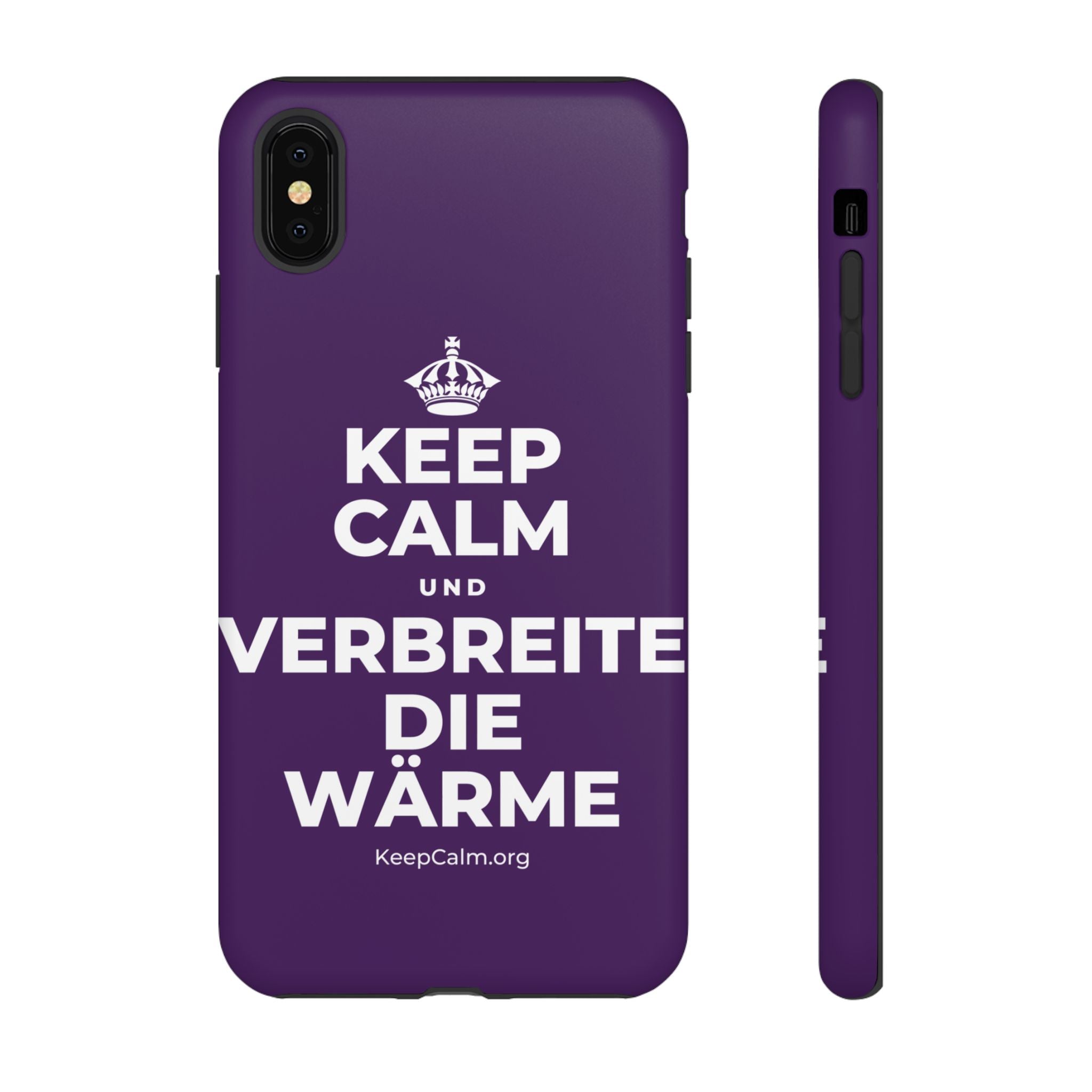 KEEP CALM UND VERBREITE DIE WÄRME Phone Case