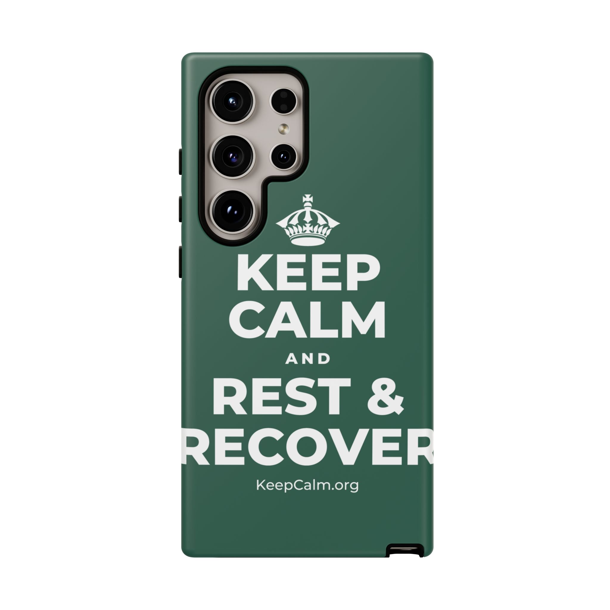KEEP CALM AND REST & RECOVER Phone Case
