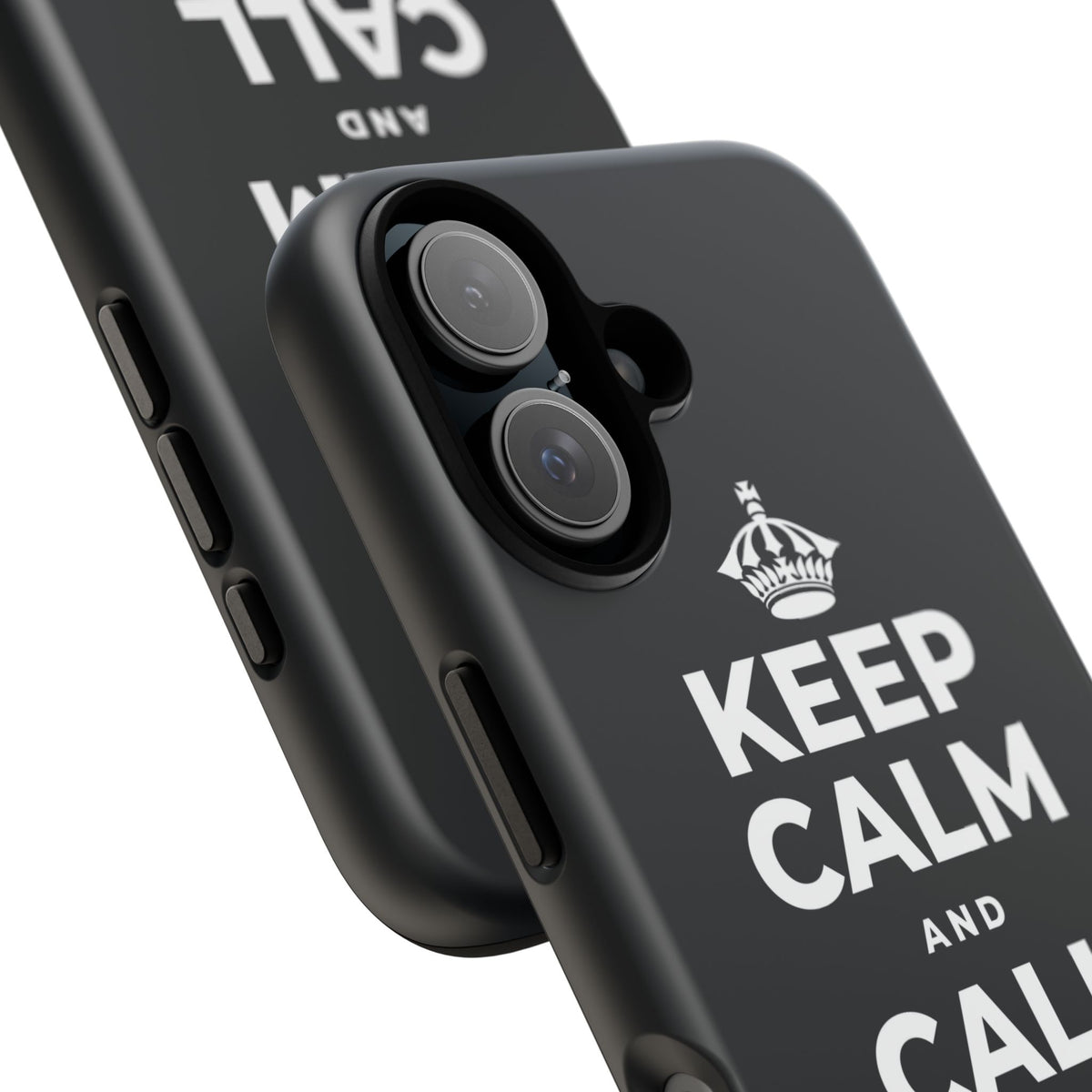 KEEP CALM AND CALL YOUR PEOPLE Phone Case (Dark)