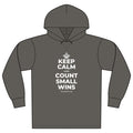 KEEP CALM AND COUNT SMALL WINS Organic Hoodie Tee