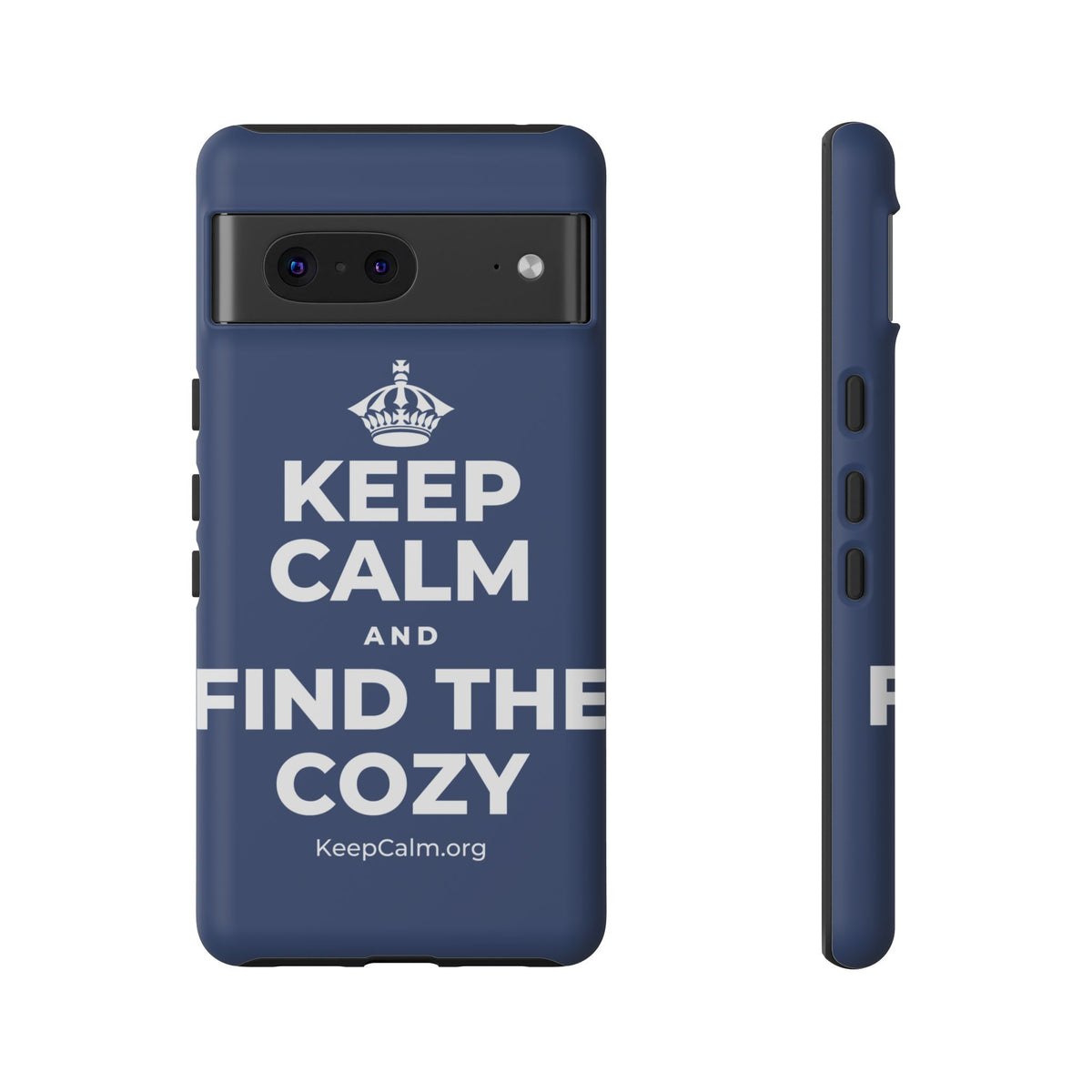 KEEP CALM AND FIND THE COZY Phone Case