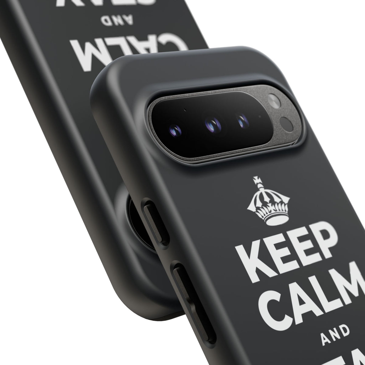 KEEP CALM AND STAY FEARLESS Phone Case (Dark)