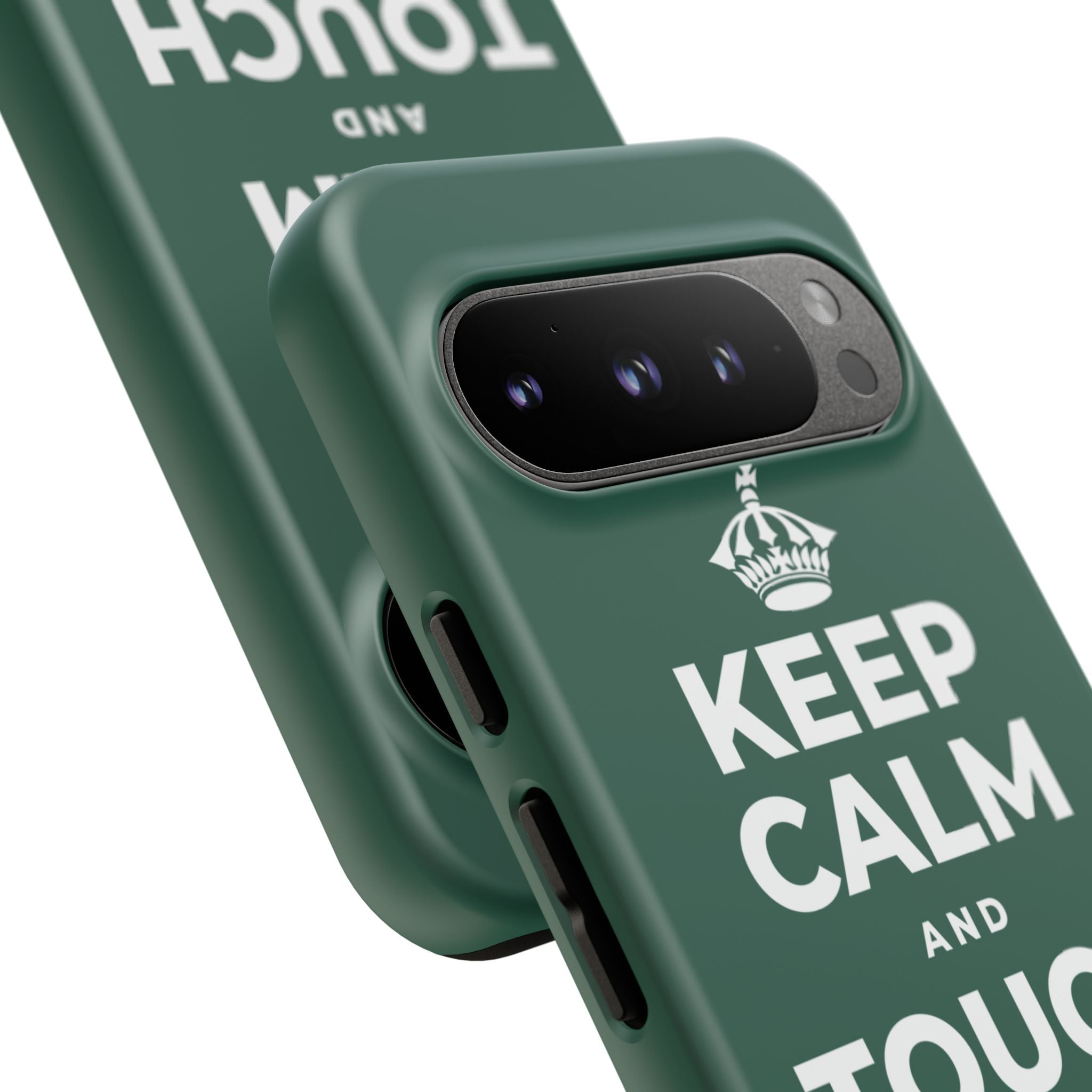 KEEP CALM AND TOUCH SOME GRASS Phone Case