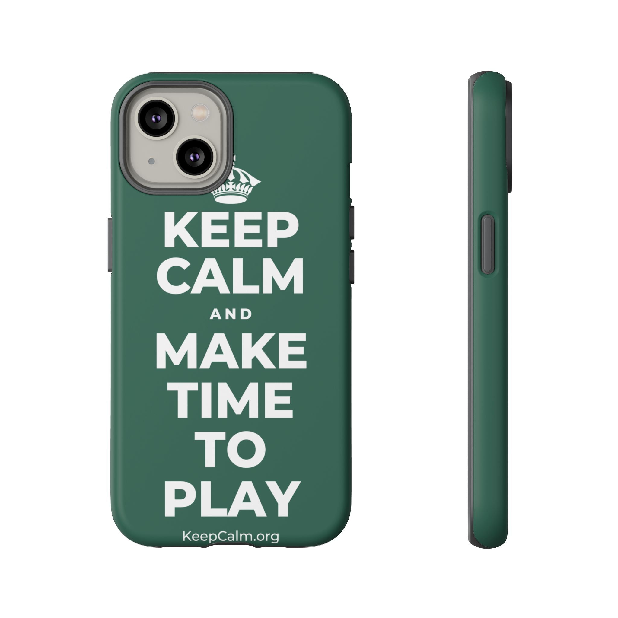 KEEP CALM AND MAKE TIME TO PLAY Phone Case