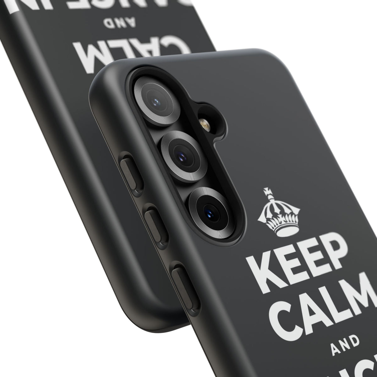 KEEP CALM AND DANCE IN THE SAND Phone Case (Dark)