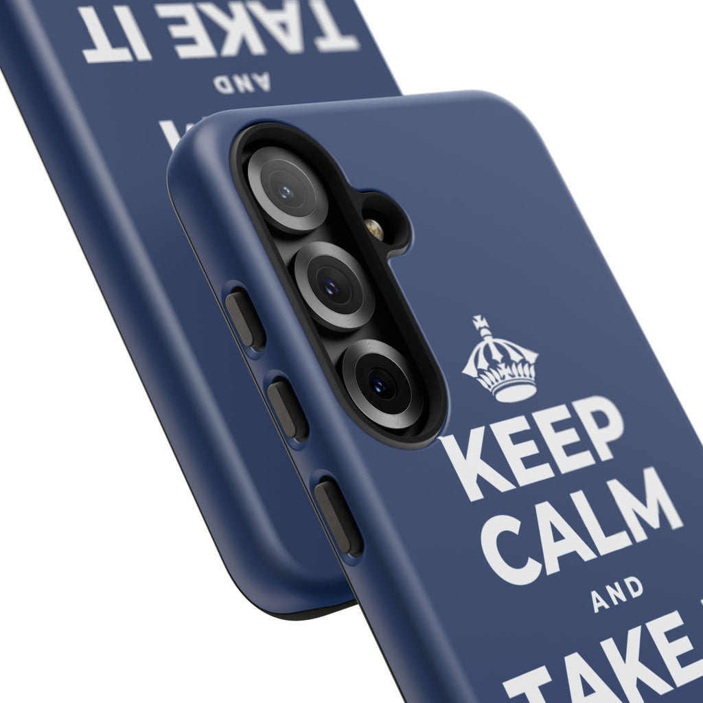 KEEP CALM AND TAKE IT ONE DAY AT A TIME Phone Case