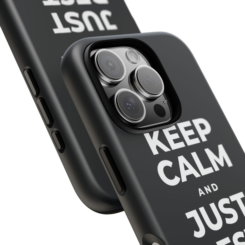 KEEP CALM AND JUST REST, THAT COUNTS Phone Case (Dark)