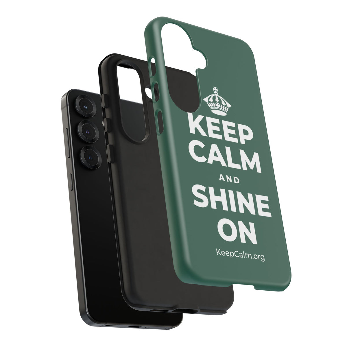 KEEP CALM AND SHINE ON Phone Case