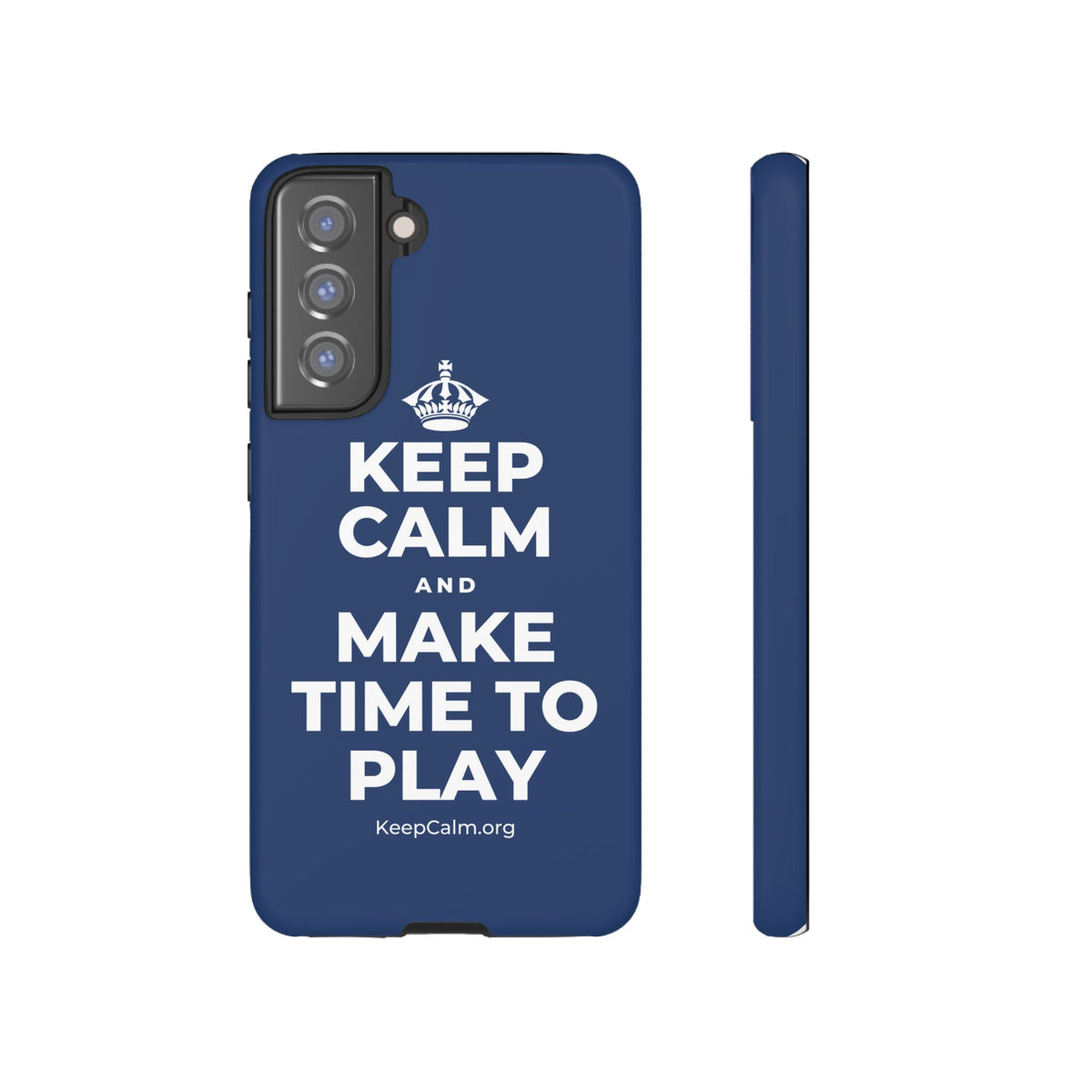 KEEP CALM AND MAKE TIME TO PLAY Phone Case