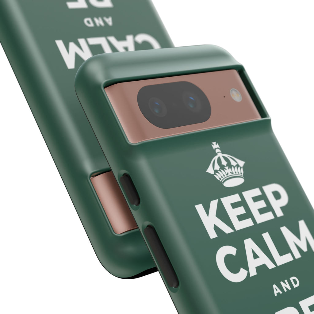 KEEP CALM AND BE HUMAN Phone Case