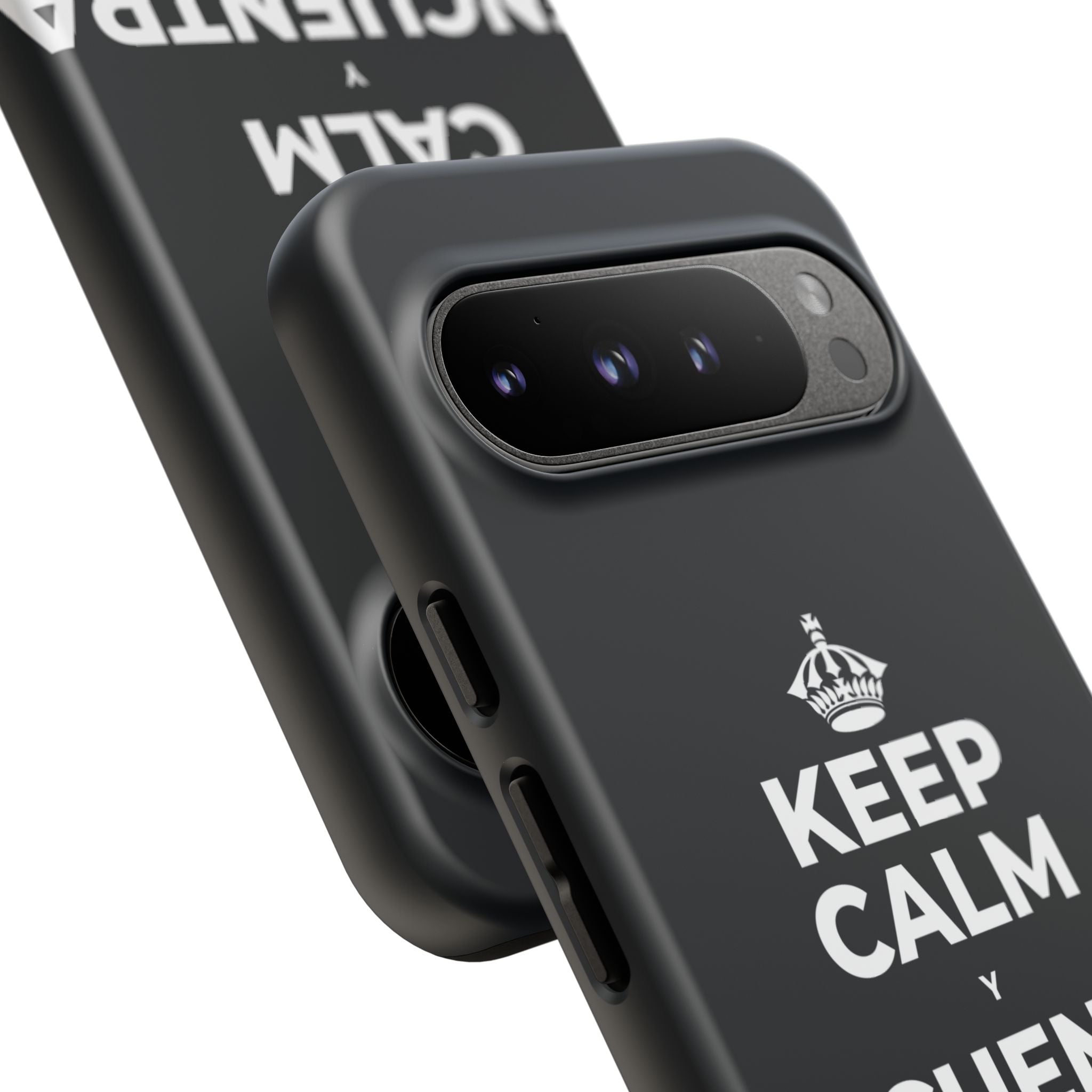 KEEP CALM Y ENCUENTRA TU CENTRO Phone Case (Dark)