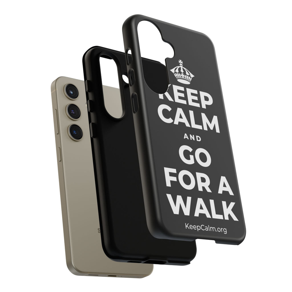 KEEP CALM AND GO FOR A WALK Phone Case