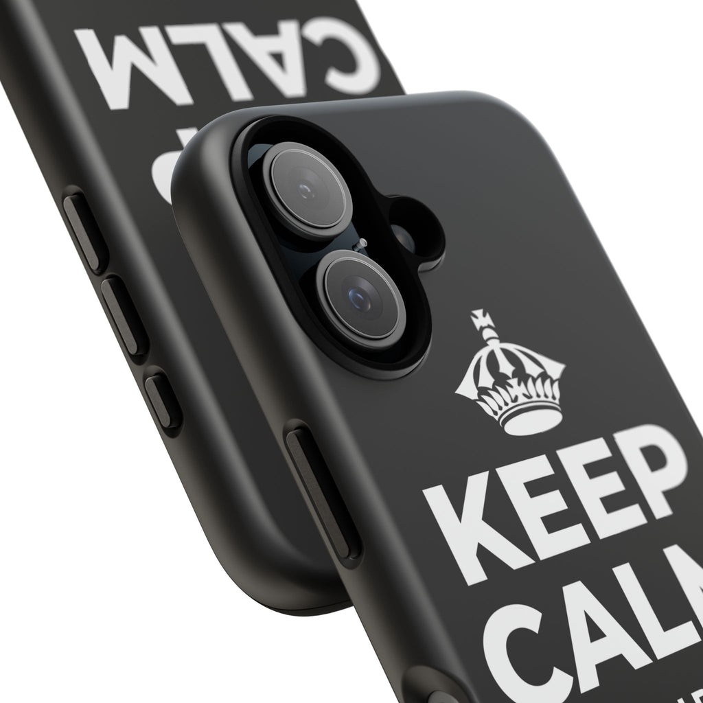 KEEP CALM AND GO 🏄 Phone Case