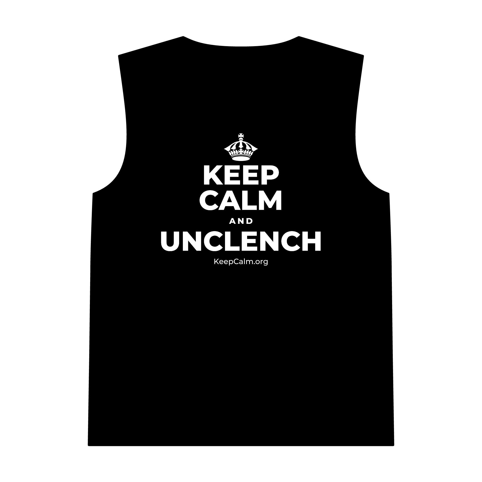 KEEP CALM AND UNCLENCH Tank Top