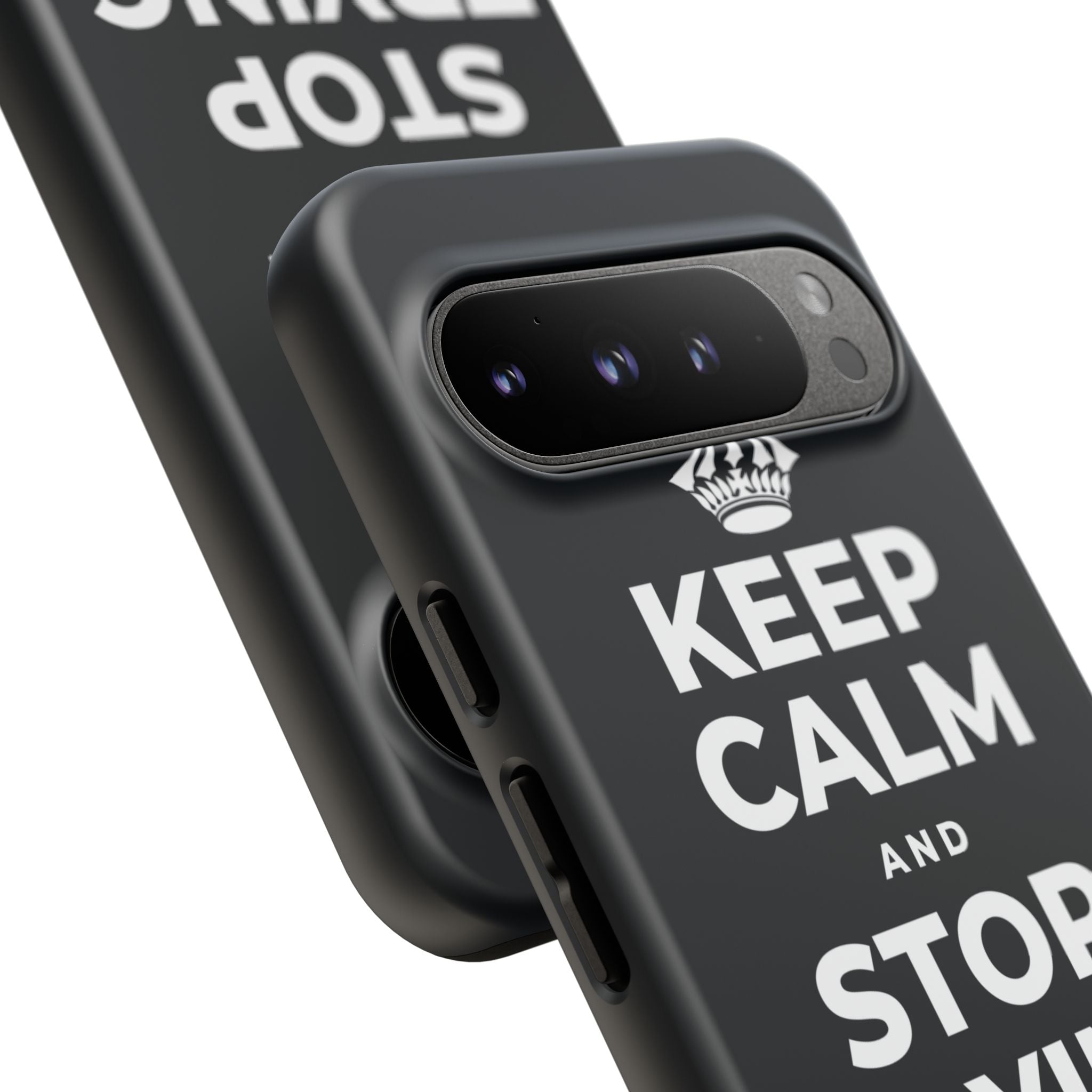 KEEP CALM AND STOP TRYING TO DO IT ALL Phone Case (Dark)