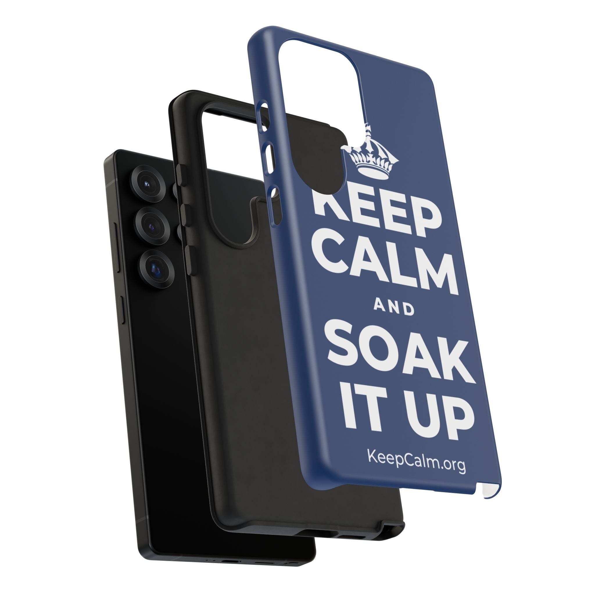 KEEP CALM AND SOAK IT UP Phone Case
