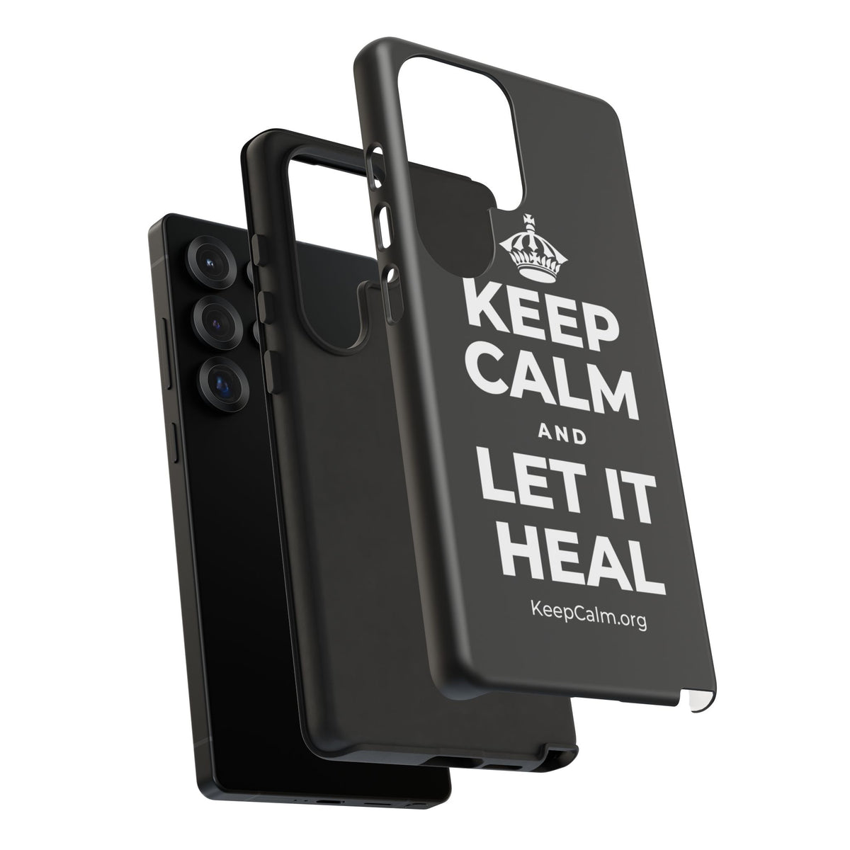 KEEP CALM AND LET IT HEAL Phone Case