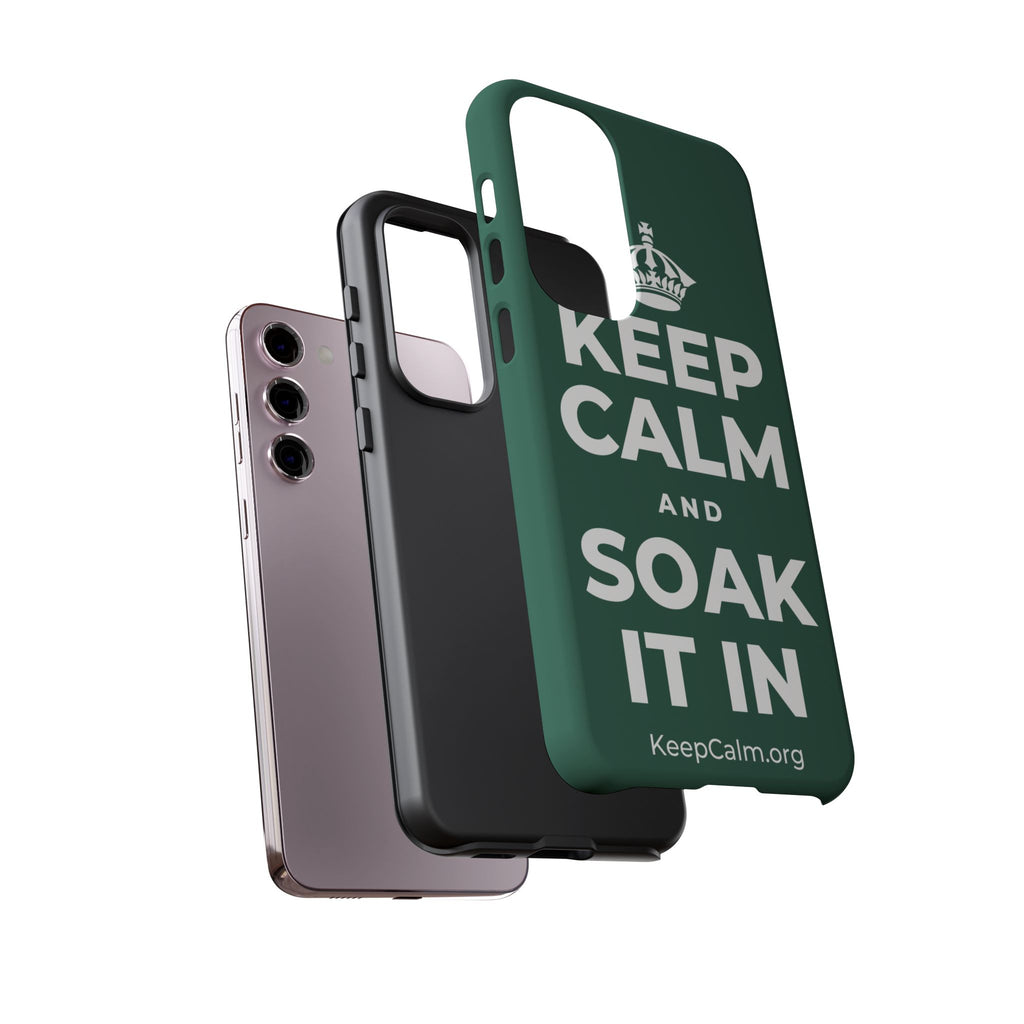 KEEP CALM AND SOAK IT IN Phone Case