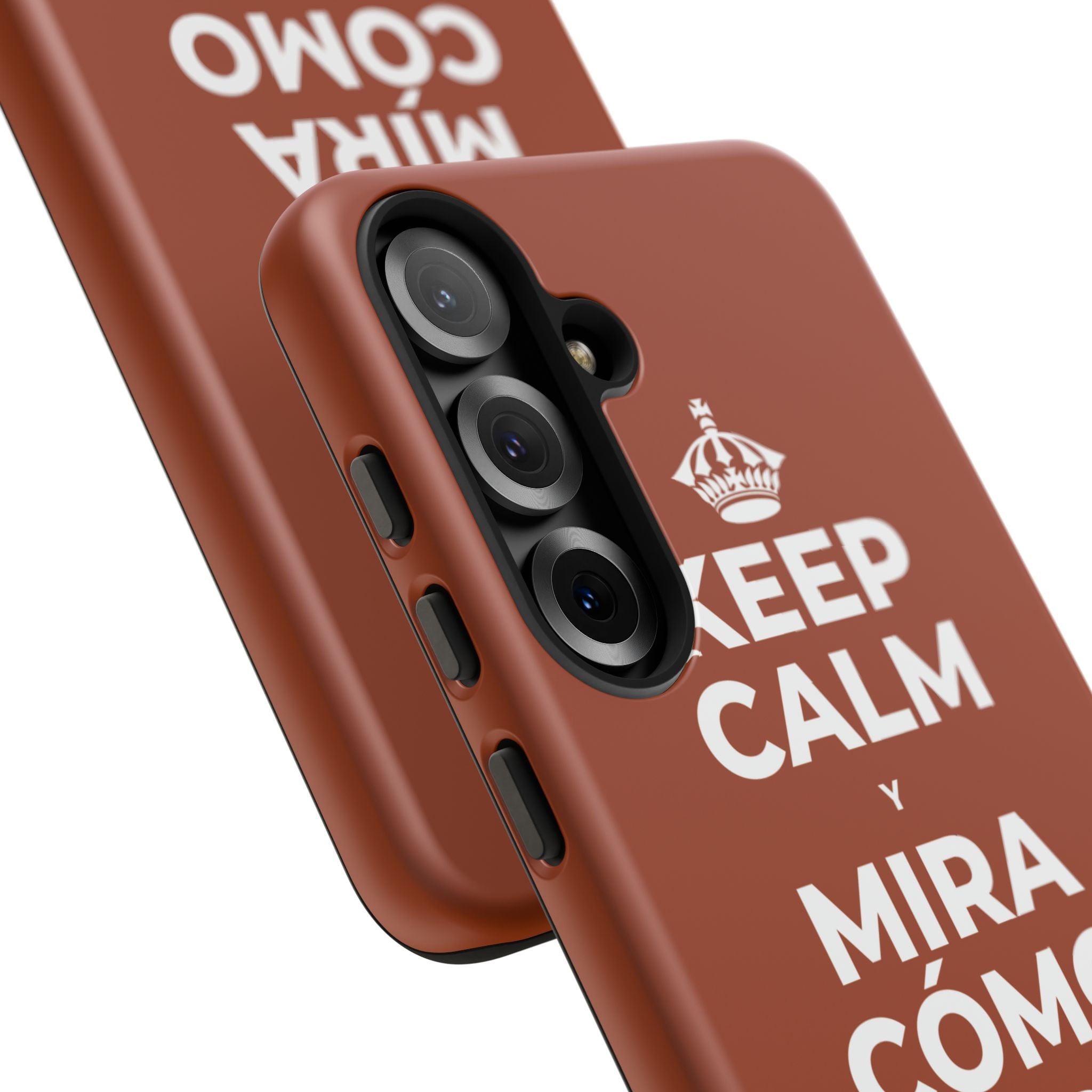 KEEP CALM Y MIRA CÓMO CAMBIAN LAS HOJAS Phone Case