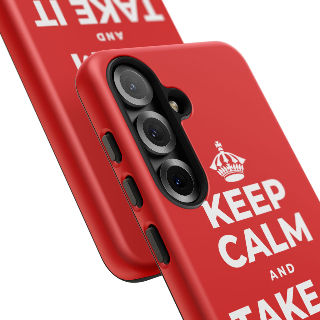 KEEP CALM AND TAKE IT ONE DAY AT A TIME Phone Case