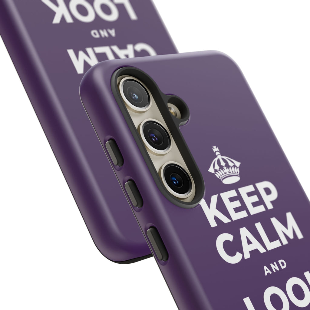 KEEP CALM AND LOOK FOR THE LIGHT Phone Case
