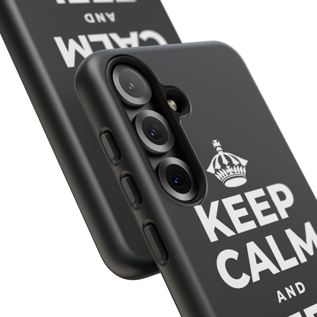 KEEP CALM AND FEEL FREE Phone Case (Dark)