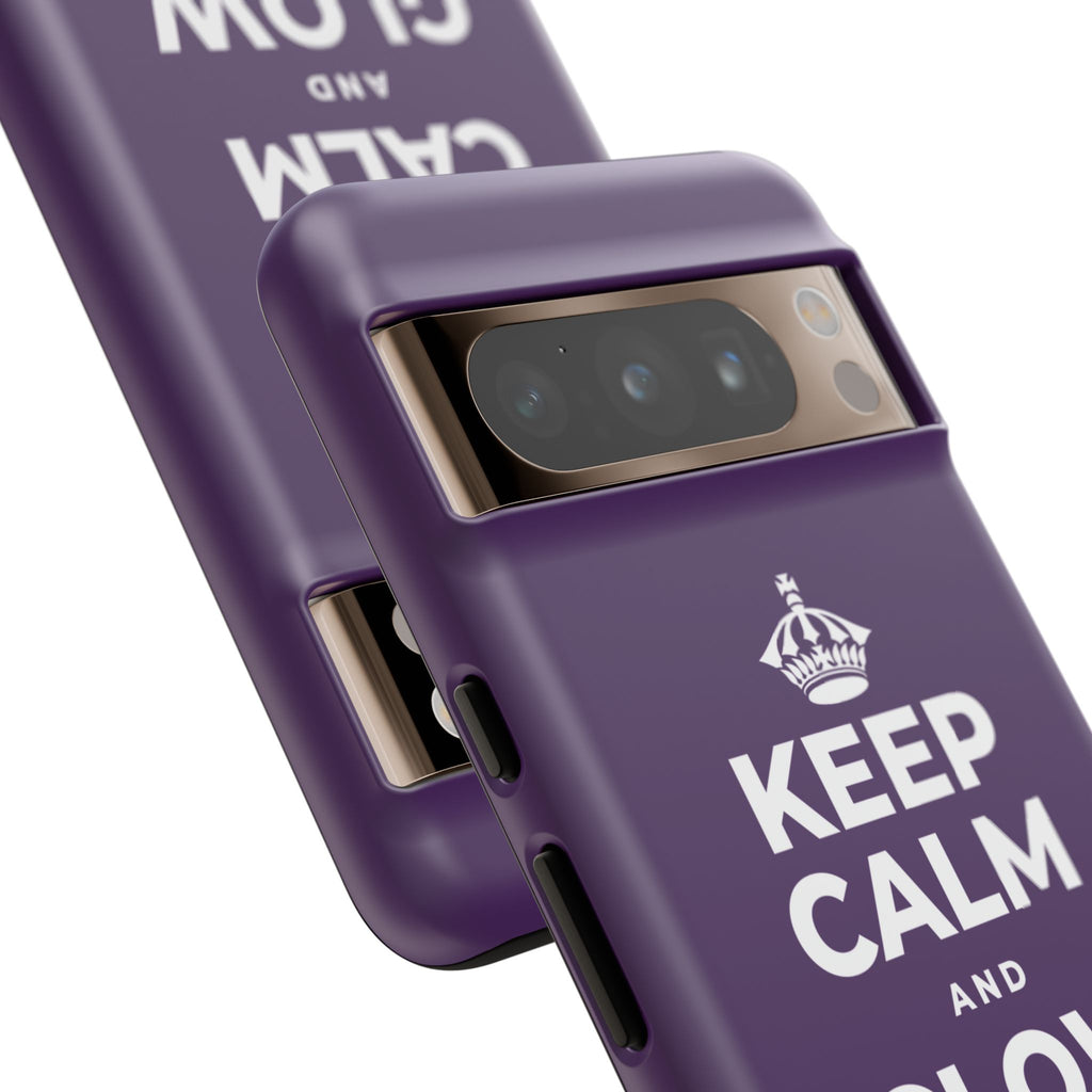 KEEP CALM AND GLOW TOGETHER Phone Case