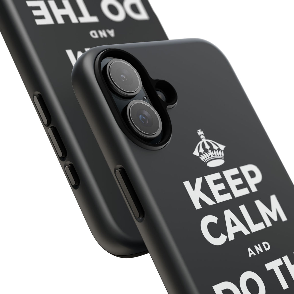 KEEP CALM AND DO THE NEXT THING Phone Case (Dark)