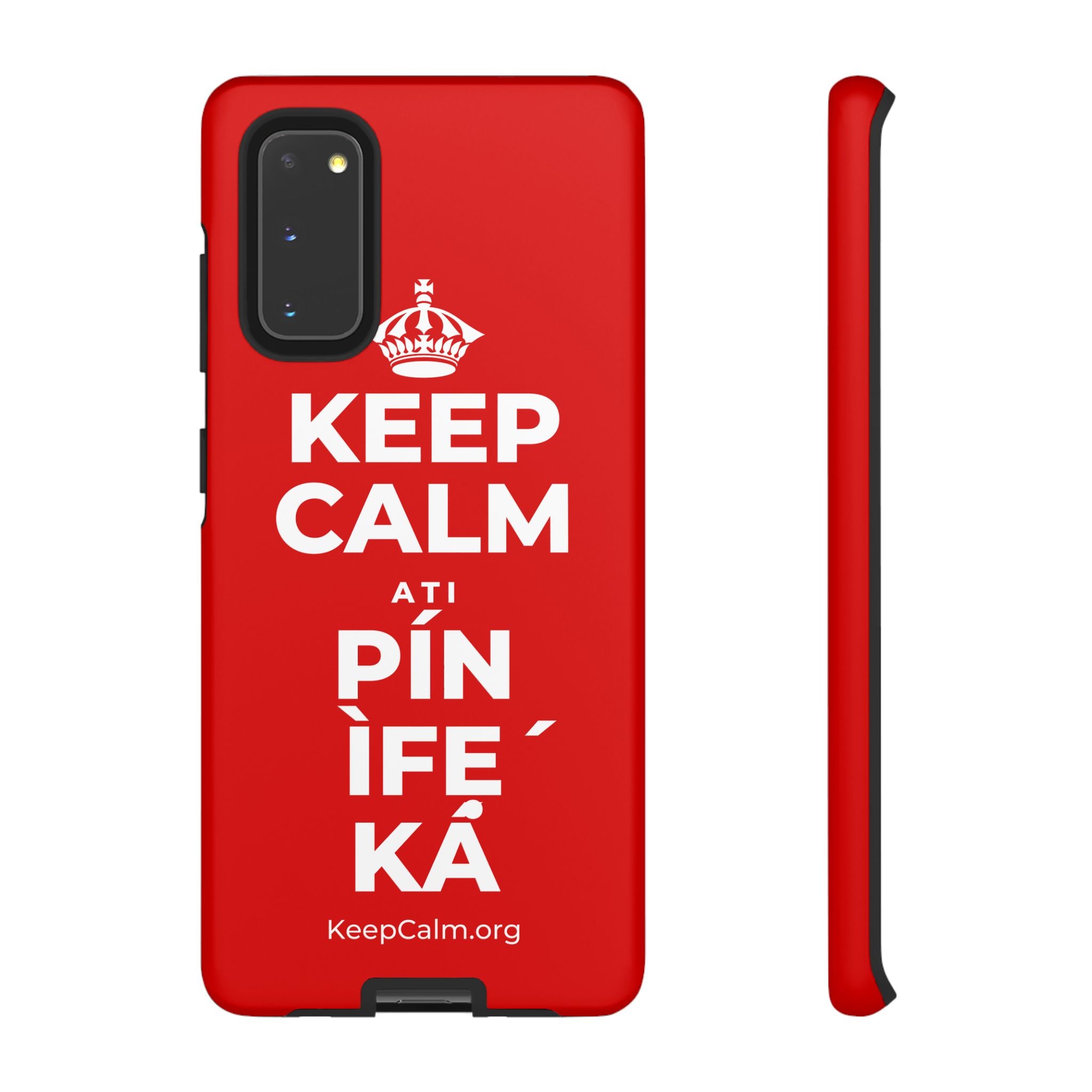 KEEP CALM ATI PÍN ÌFẸ́ KÁ Phone Case