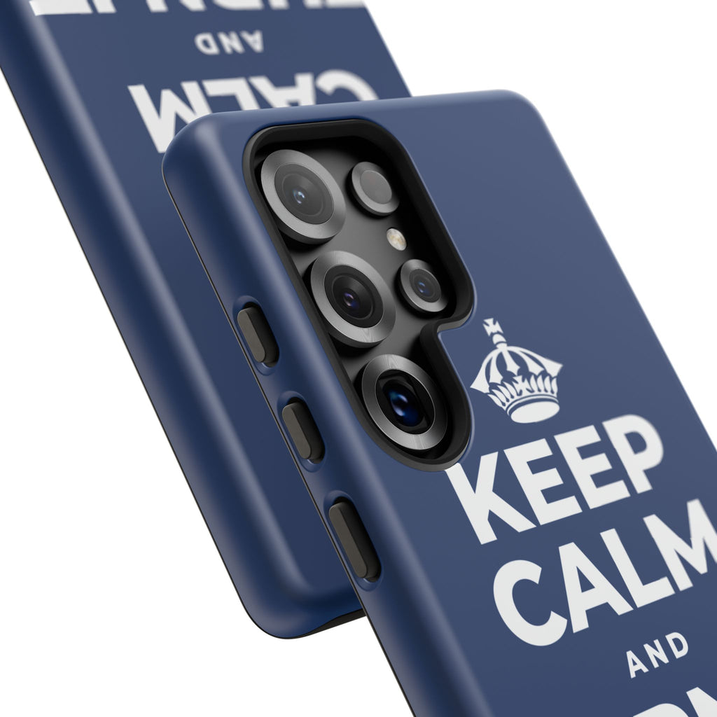 KEEP CALM AND TURN IT UP Phone Case