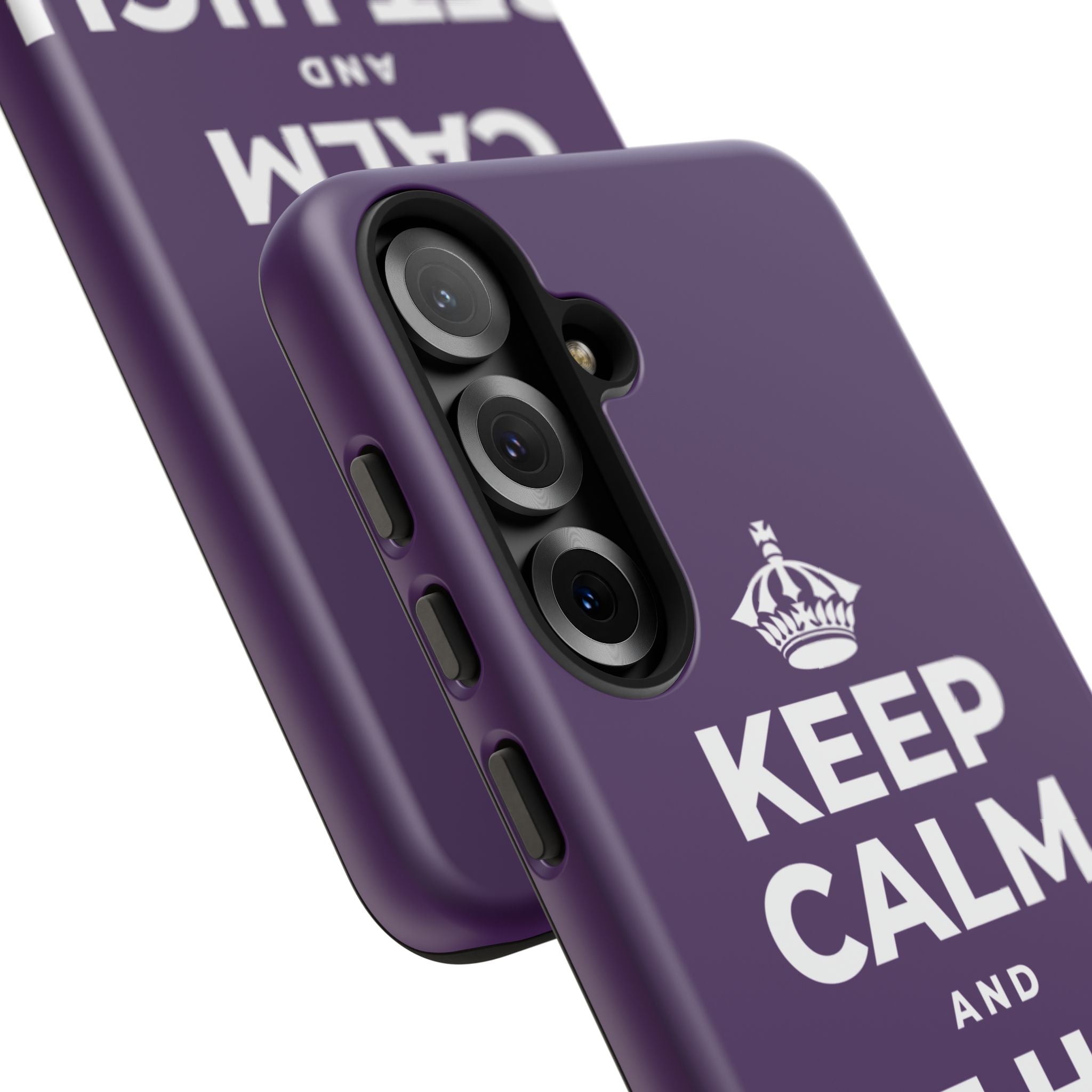 KEEP CALM AND GET HIGH ON LIFE Phone Case