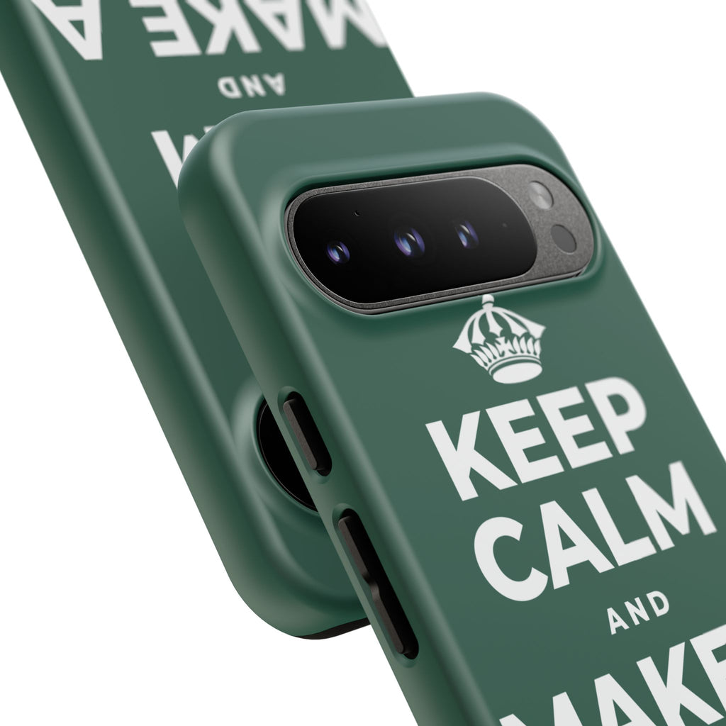 KEEP CALM AND MAKE A HAPPY MEMORY Phone Case