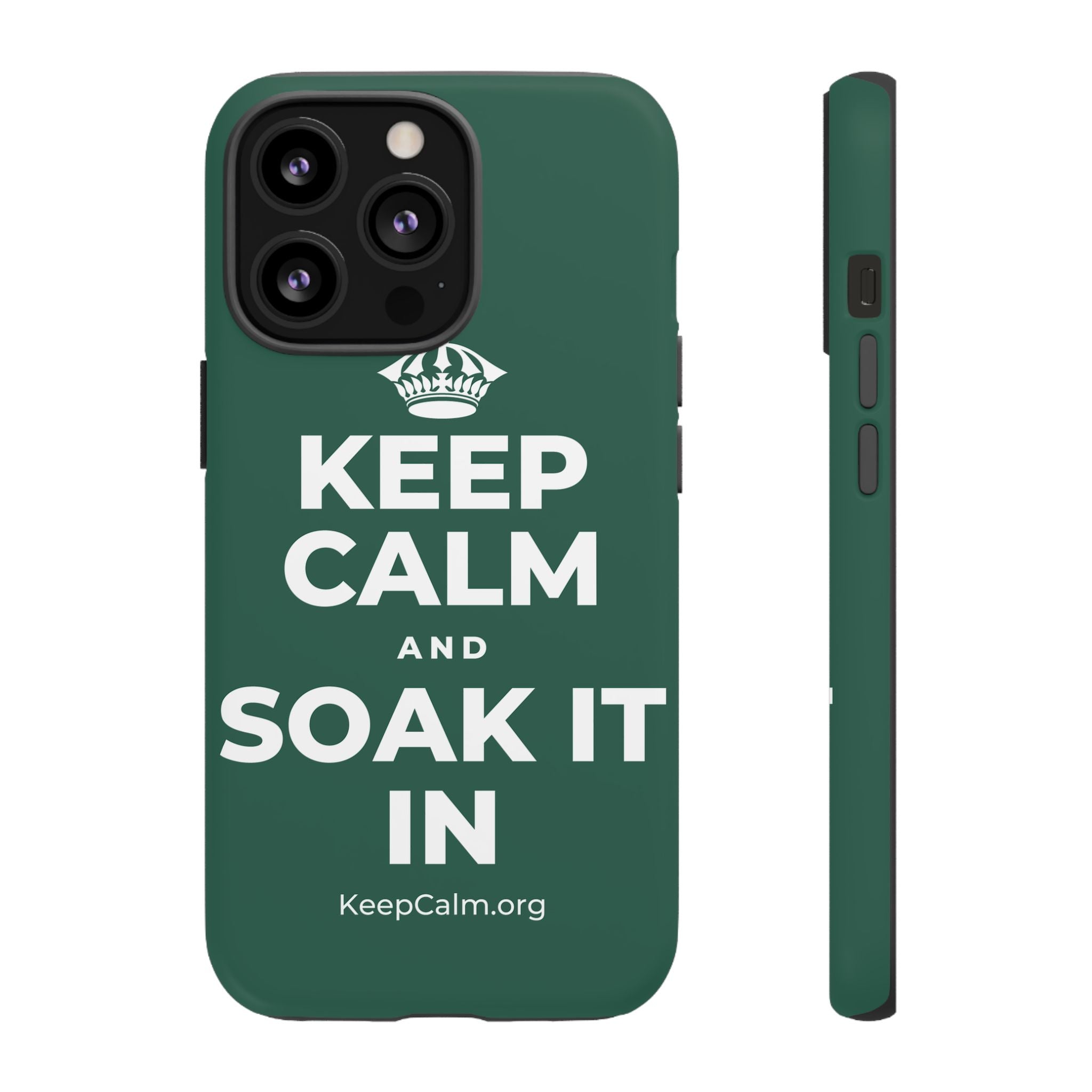 KEEP CALM AND SOAK IT IN Phone Case