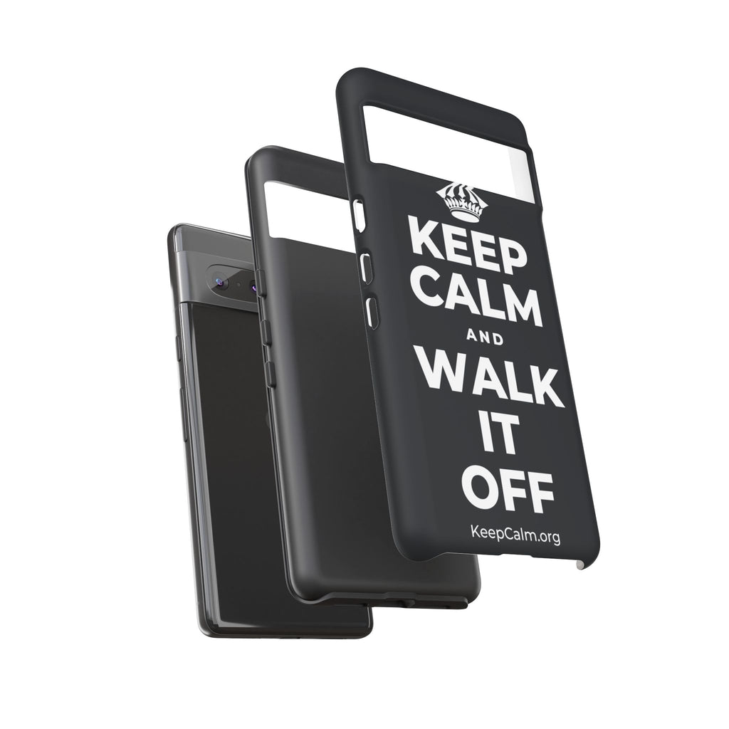 KEEP CALM AND WALK IT OFF Phone Case (Dark)