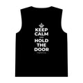 KEEP CALM AND HOLD THE DOOR Tank Top