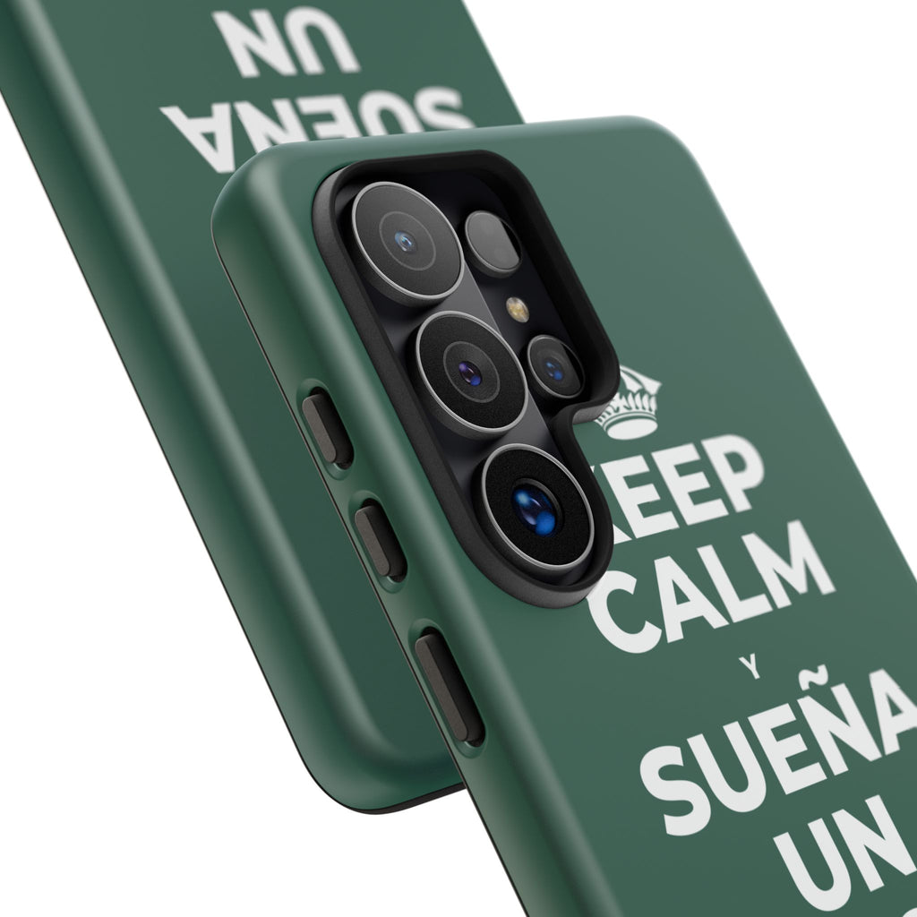 KEEP CALM Y SUEÑA UN POCO MÁS GRANDE Phone Case