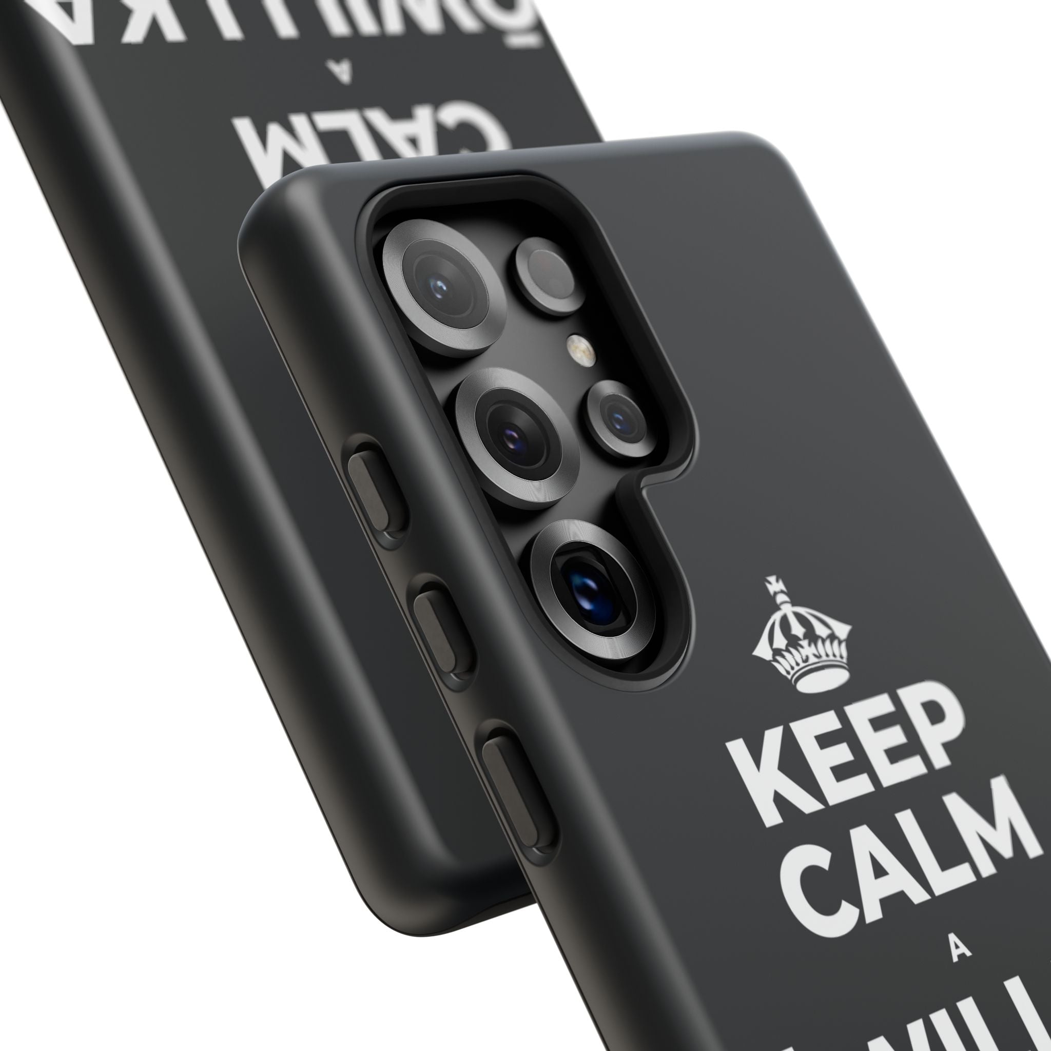 KEEP CALM A ʻŌWILI I KA PUMEHANA Phone Case (Dark)