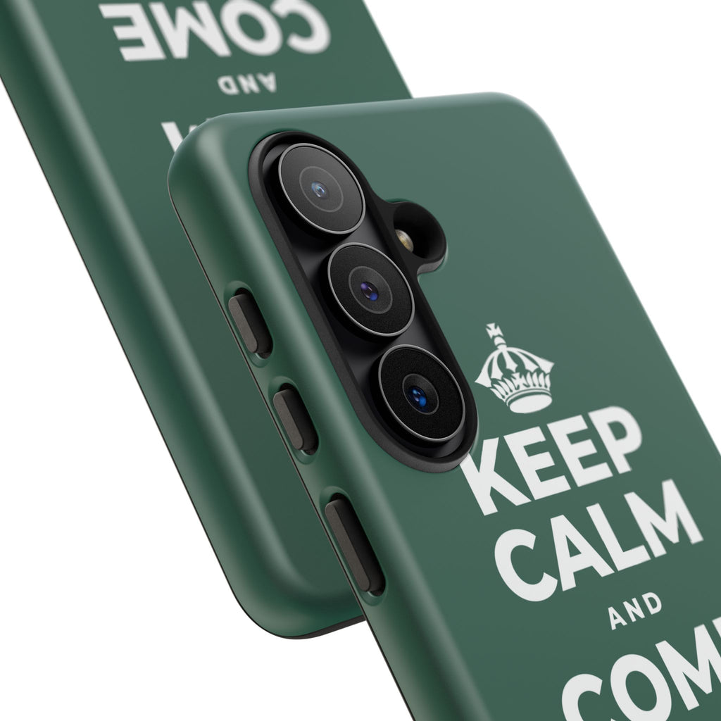 KEEP CALM AND COME HOME TO YOURSELF Phone Case