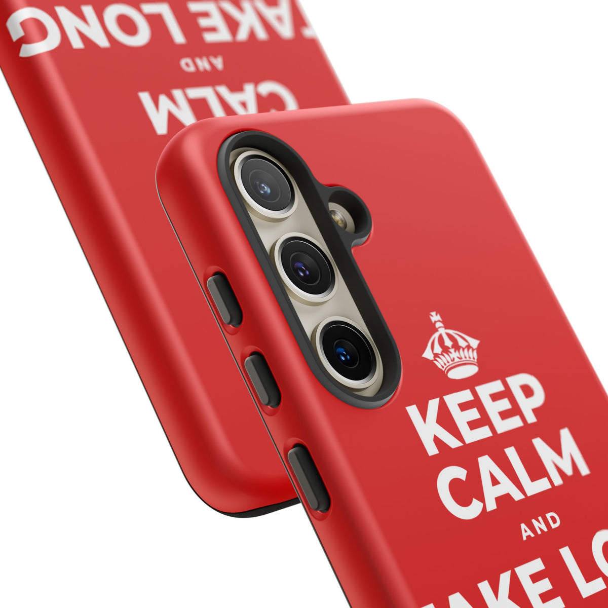 KEEP CALM AND TAKE LONG WALKS ON THE BEACH Phone Case