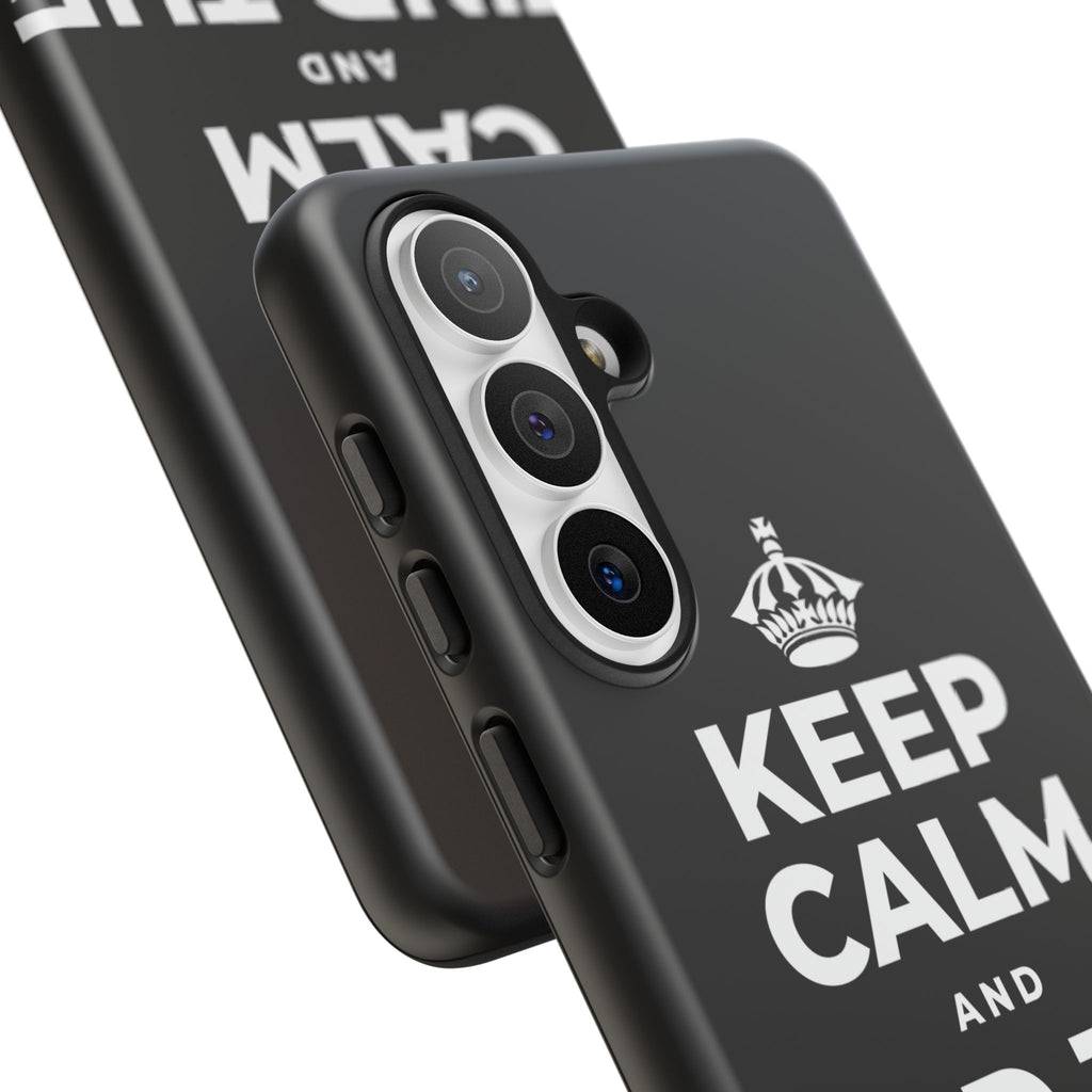 KEEP CALM AND FIND THE HORIZON Phone Case