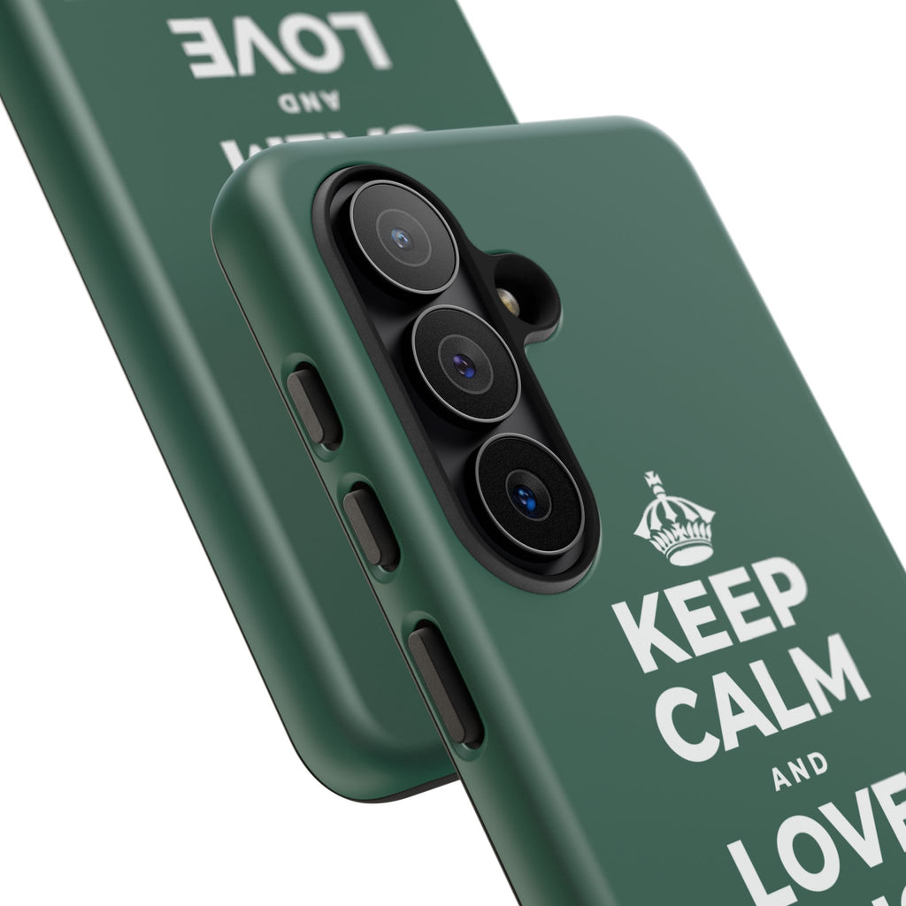 KEEP CALM AND LOVE WITHOUT POSSESSION Phone Case