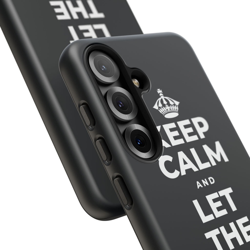 KEEP CALM AND LET THE TO-DO LIST WAIT Phone Case (Dark)