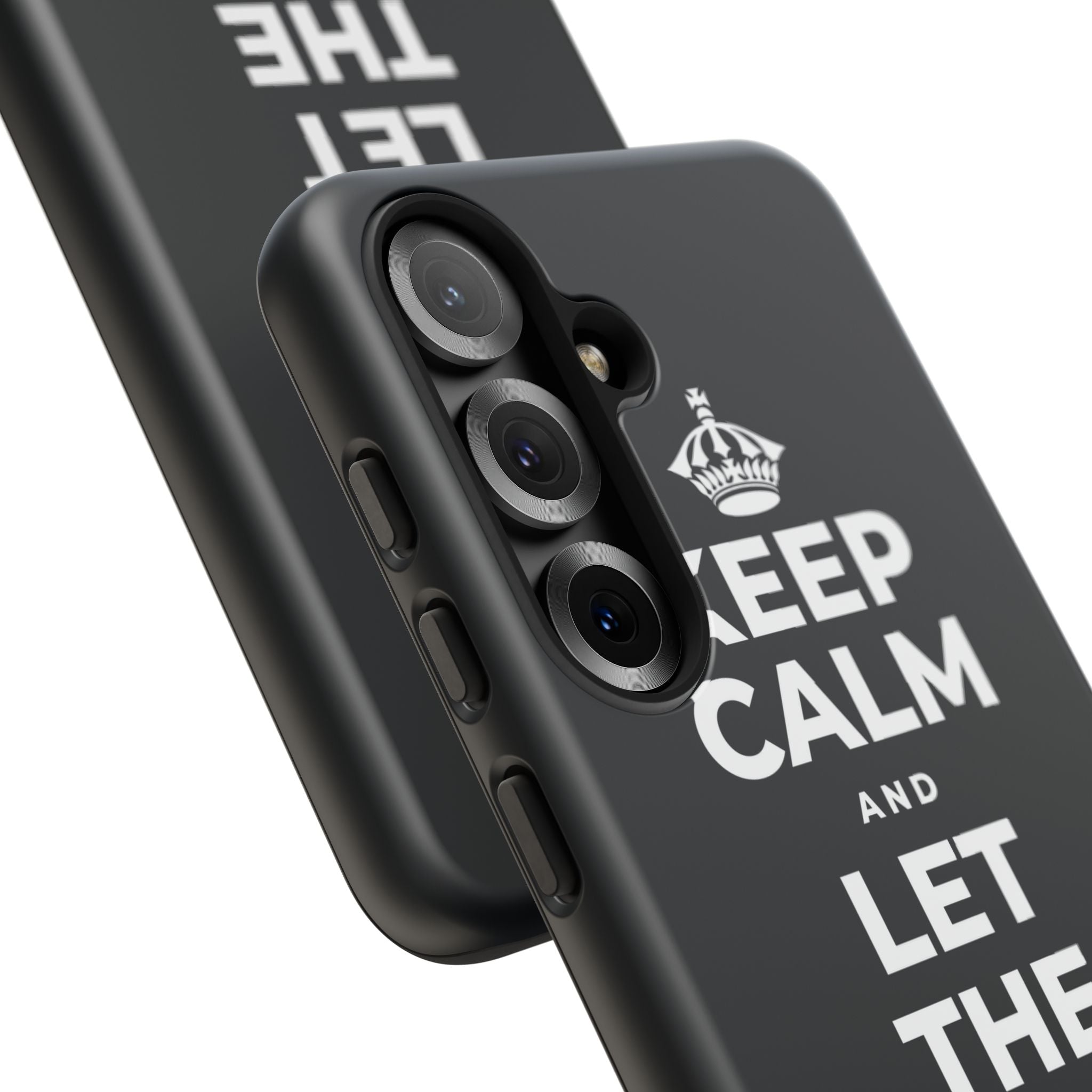 KEEP CALM AND LET THE TO-DO LIST WAIT Phone Case (Dark)