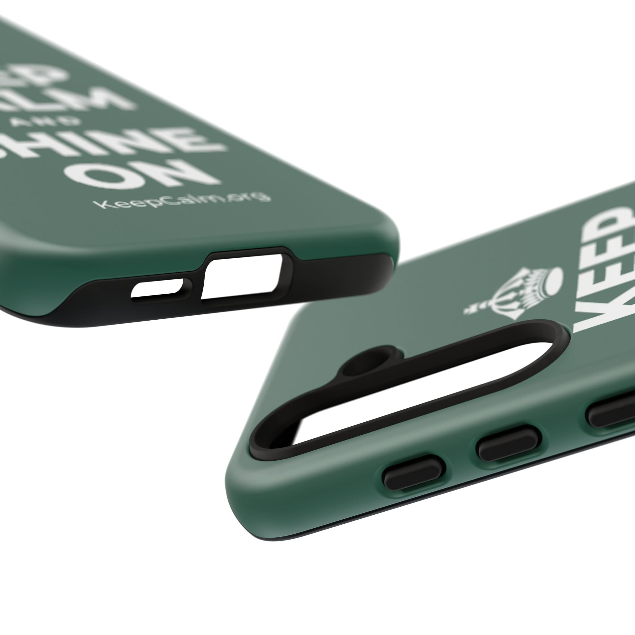 KEEP CALM AND SHINE ON Phone Case