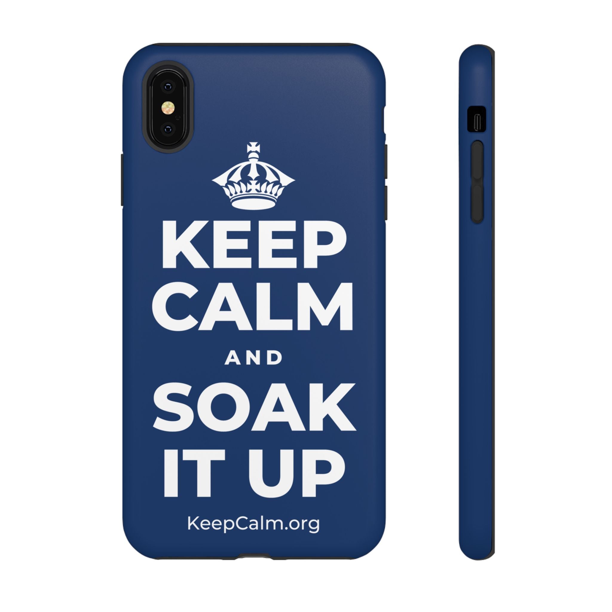 KEEP CALM AND SOAK IT UP Phone Case